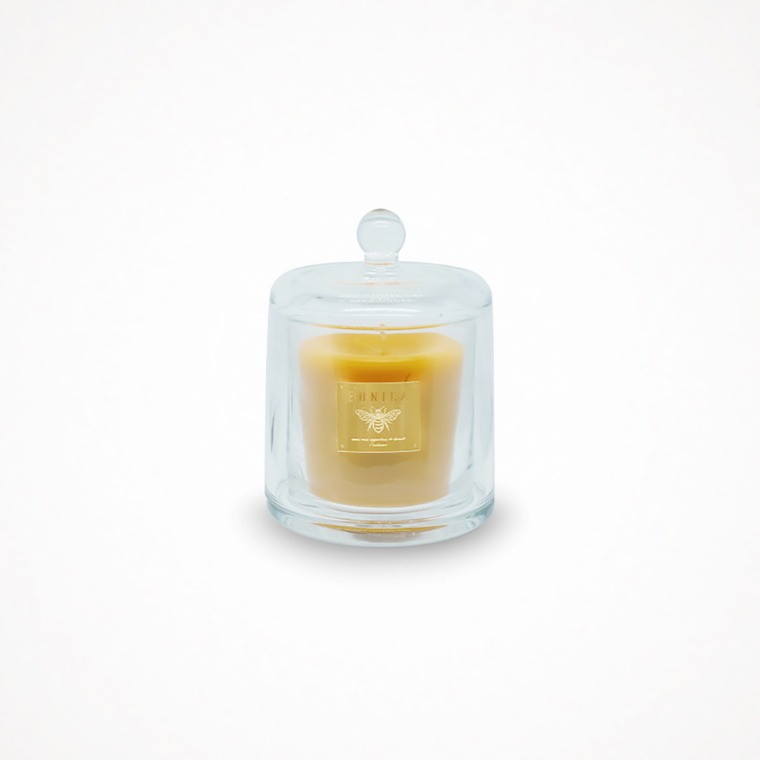 보니카 퓨어비즈 밀랍 글래스 캔들 160g - Organic Beeswax Glass Candle