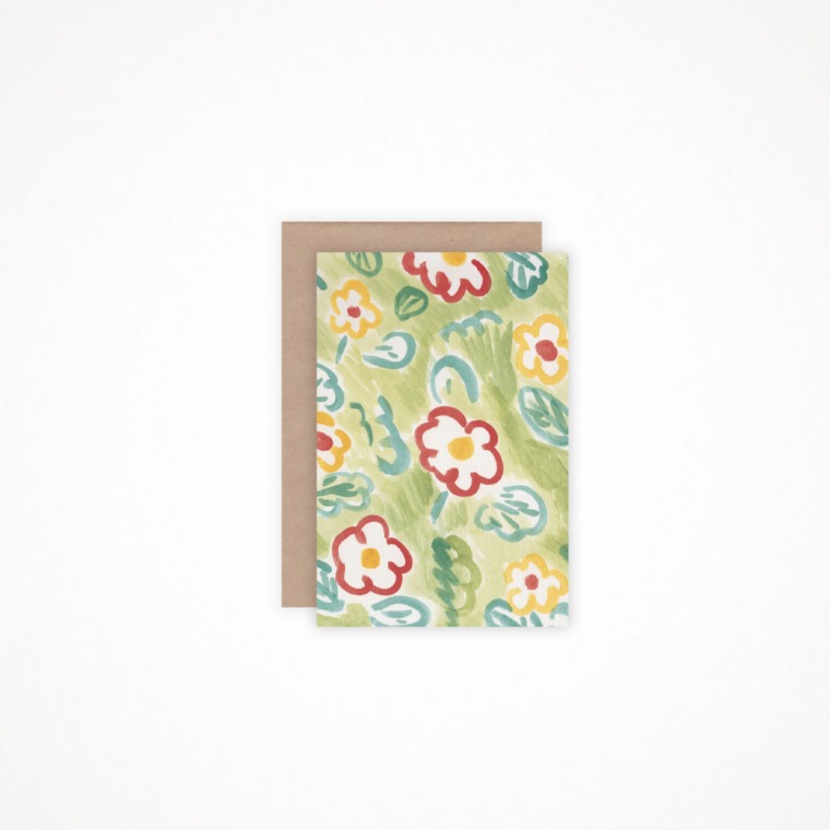 리틀룸 폴딩 카드 (화단) Folding Card Flower Bed