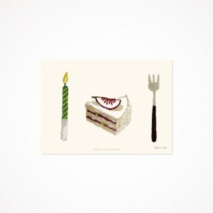 후긴앤무닌 드로잉 카드 (무화과 케이크)