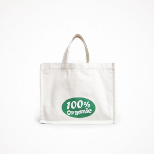 런던그로서리마켓 100% london organic utility tote