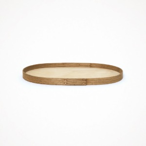 샤스톤박스 우드 트레이 - 오벌 S shaker box wood tray oval Small