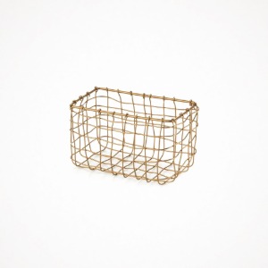 포그리넨워크 브라스 바스켓 렉탱글 brass basket rectangle