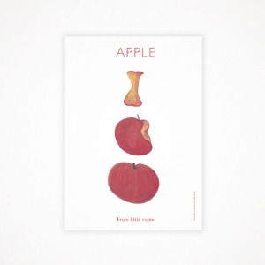 리틀룸 리소그라프 A3 포스터 Apple