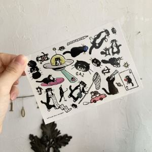 후긴앤무닌 타투 스티커 - 모대리 Tattoo Sticker - Modaeri