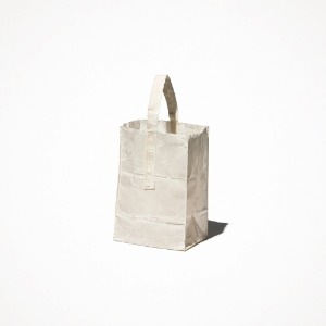 푸에브코 그로서리 백 위드 핸들 (S, 화이트) Grocery Bag with Handle