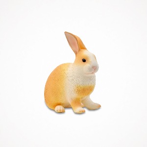 디어밀림 야생동물 (황색 토끼 대형) Rabbit Large
