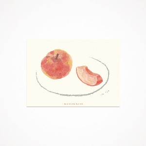 후긴앤무닌 드로잉 카드 (Peach)