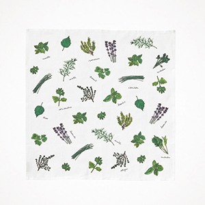 포그리넨워크 리넨 행커치프 이사벨 보와노 (허브) Linen Handkerchief Herb